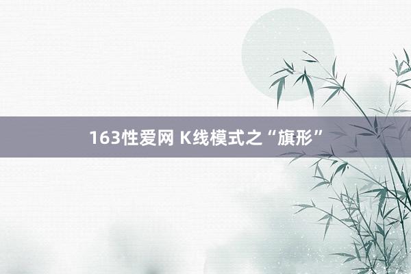 163性爱网 K线模式之“旗形”